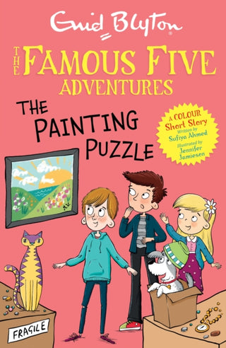 Cover image for 9781444977943 - Famous Five Colour Short Stories: The Painting Puzzle
