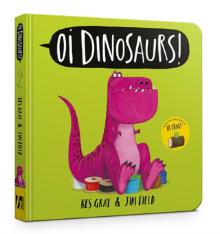 Cover image for 9781444983135 - Oi Dinosaurs! Board Book