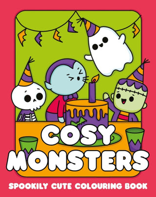 Supplemental image for 9781444983739 - Cosy Monsters: A Super Cute Colouring Book
