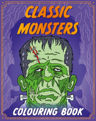 Supplemental image for 9781444983746 - Classic Monsters Colouring Book