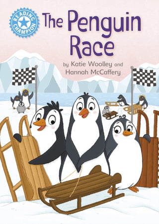 Cover image for 9781445174235 - Reading Champion: The Penguin Race
