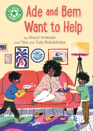 Cover image for 9781445175416 - Reading Champion: Ade and Bem Want to Help