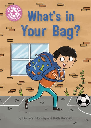 Cover image for 9781445176420 - Reading Champion: What's in Your Bag?