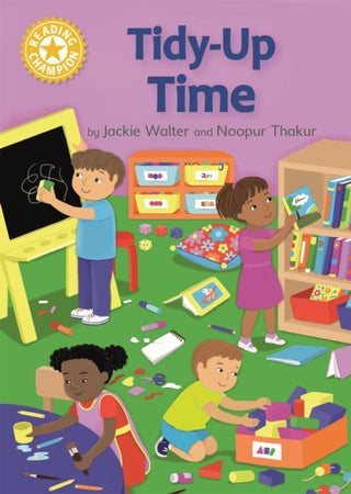 Supplemental image for 9781445176819 - Reading Champion: Tidy-up Time