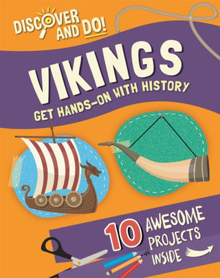 Cover image for 9781445177533 - Discover and Do: Vikings