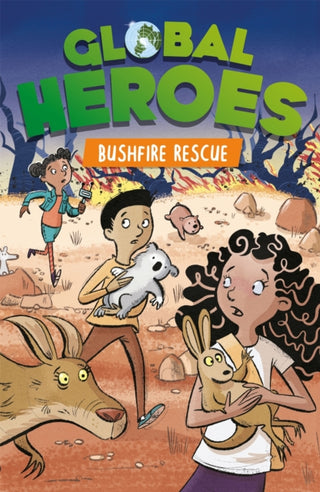 Supplemental image for 9781445180953 - Global Heroes: Bushfire Rescue