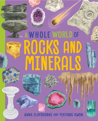 Cover image for 9781445188577 - A Whole World of...: Rocks and Minerals