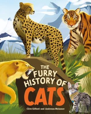 Cover image for 9781445190556 - The Furry History of Cats