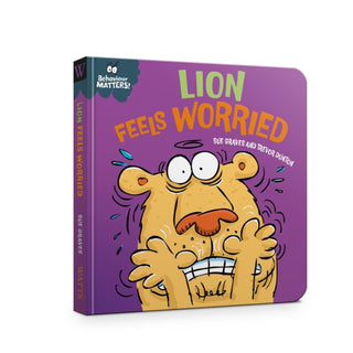 Supplemental image for 9781445190808 - Behaviour Matters: Lion Feels Worried