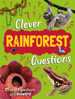 Cover image for 9781445192345 - Clever: Rainforest Questions