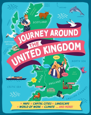 Cover image for 9781445192352 - Journey Around the United Kingdom