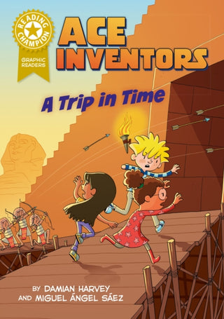 Cover image for 9781445193823 - Reading Champion: Graphics: Ace Inventors: A Trip in Time