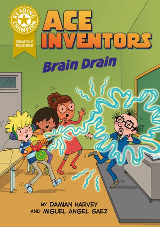 Cover image for 9781445193953 - Reading Champion: Ace Inventors Inc: Brain Drain