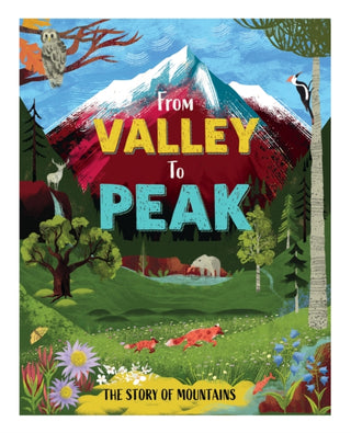 Cover image for 9781445195346 - From Valley to Peak: The Story of Mountains