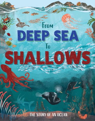 Cover image for 9781445195360 - From Deep Sea to Shallows: The Story of Oceans