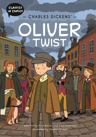 Cover image for 9781445196336 - Classics in Comics: Charles Dickens' Oliver Twist