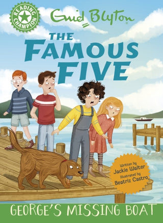 Cover image for 9781445197302 - Reading Champion: The Famous Five: George's Missing Boat