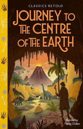 Cover image for 9781445197746 - Classics Retold: Journey to the Centre of the Earth