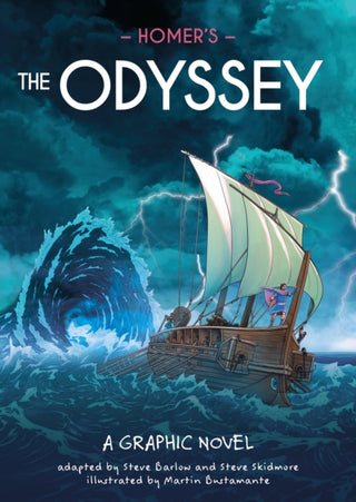 Cover image for 9781445198835 - Classics in Graphics: Homer's The Odyssey