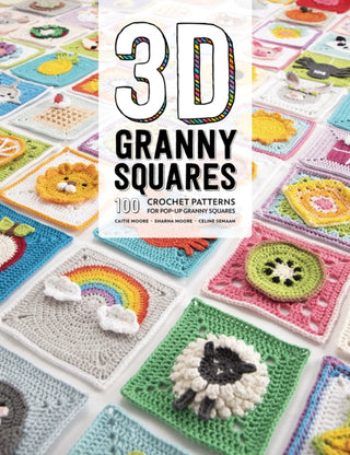 Cover image for 9781446307434 - 3D Granny Squares