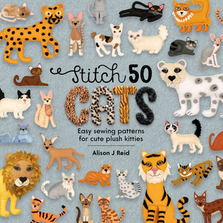 Cover image for 9781446308547 - Stitch 50 Cats