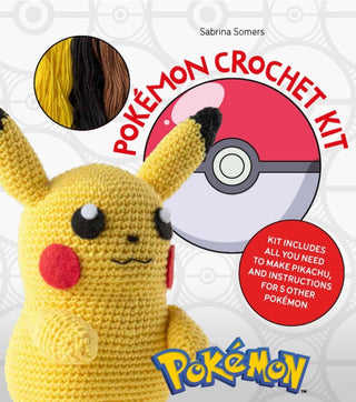 Supplemental image for 9781446308769 - PokeMon Crochet Pikachu Book & Kit