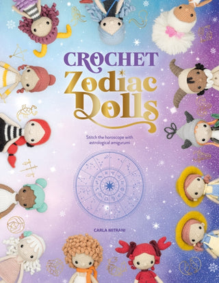 Supplemental image for 9781446309230 - Crochet Zodiac Dolls