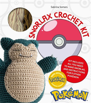 Supplemental image for 9781446309612 - PokeMon Crochet Snorlax Kit