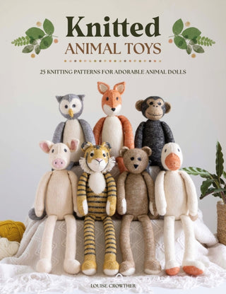Cover image for 9781446310083 - Knitted Animal Toys