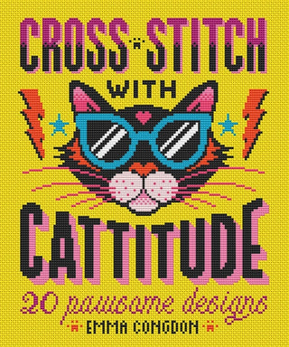 Cover image for 9781446310571 - Cross Stitch with Cattitude