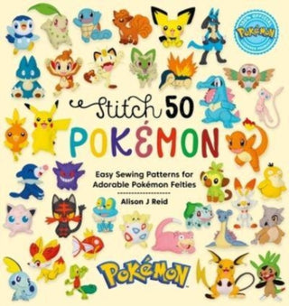 Supplemental image for 9781446312810 - Stitch 50 PokeMon