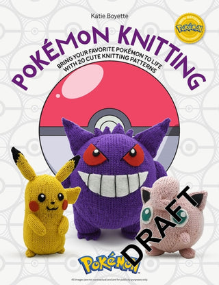 Cover image for 9781446314142 - PokeMon Knitting