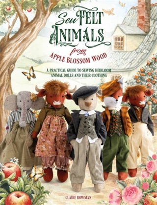 Cover image for 9781446314258 - Sew Felt Animals from Apple Blossom Wood