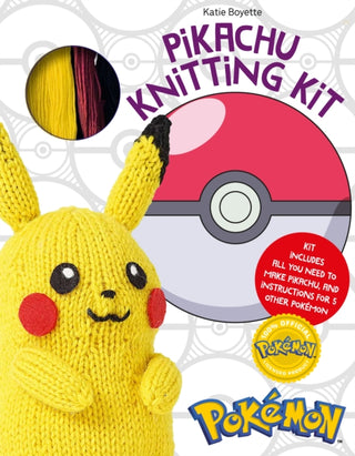 Cover image for 9781446314579 - PokeMon Knitting Pikachu Kit