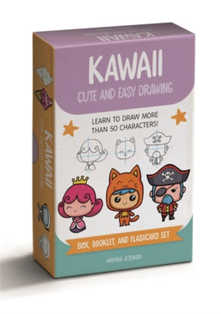 Cover image for 9781446314746 - Kawaii Cute and Easy Drawing Deck