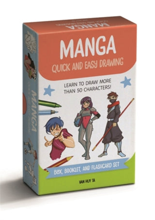Cover image for 9781446314753 - Manga Quick and Easy Drawing Deck