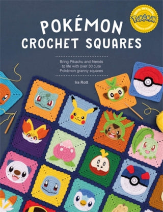 Cover image for 9781446315514 - Pokémon Crochet Squares