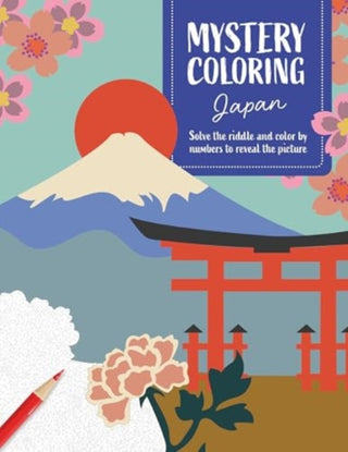 Cover image for 9781446316245 - Mystery Coloring Japan