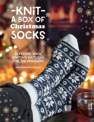 Cover image for 9781446316276 - Knit a Box of Christmas Socks
