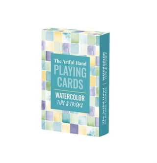 Cover image for 9781446316313 - The Artful Hand Playing Cards: Watercolor Tips & Tricks