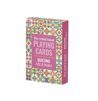 Cover image for 9781446316337 - The Artful Hand Playing Cards: Quilting Tips & Tricks