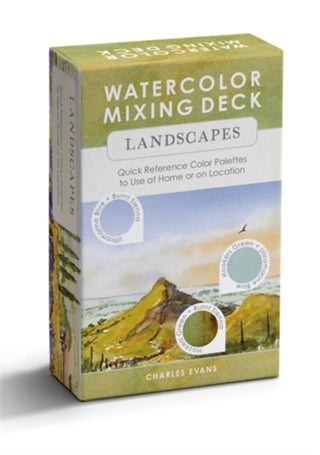 Supplemental image for 9781446316726 - Watercolor Mixing Deck: Landscapes