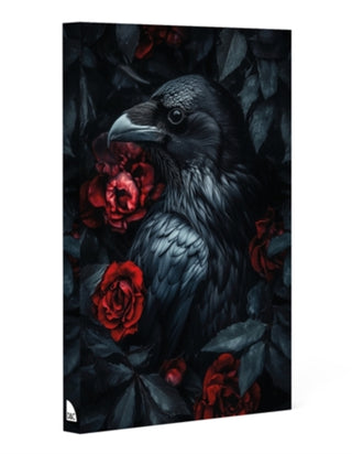 Cover image for 9781446317396 - Raven and Roses Notebook