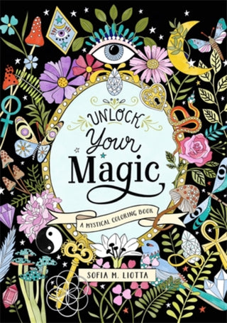 Cover image for 9781446317648 - A Mystical Coloring Book: Unlock Your Magic