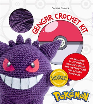 Cover image for 9781446317907 - PokeMon Crochet Gengar Kit