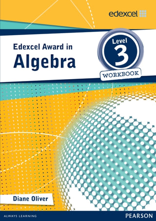 Supplemental image for 9781446903230 - Edexcel Award in Algebra Level 3 Workbook