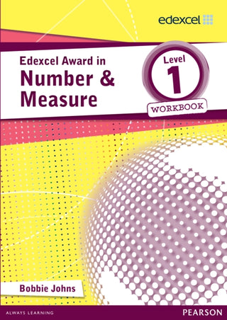 Cover image for 9781446903278 - Edexcel Award in Number and Measure Level 1 Workbook