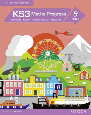 Cover image for 9781447962373 - KS3 Maths Progress Student Book Theta 3