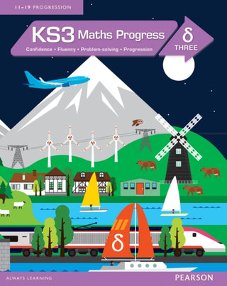 Cover image for 9781447962380 - KS3 Maths Progress Student Book Delta 3