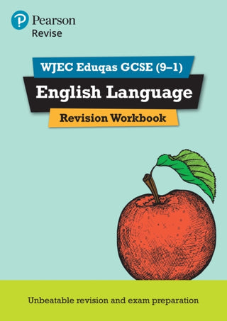 Cover image for 9781447987956 - Pearson REVISE WJEC Eduqas GCSE English Language Revision Workbook - for 2026, 2027 exams